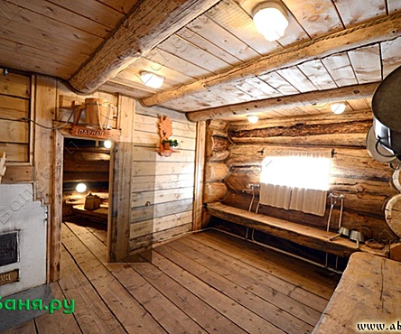 Баня на дровах