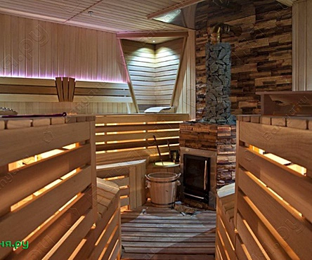 Баня на дровах