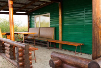 Сауна на базе отдыха Метехи