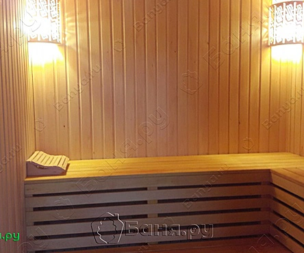 Беседка с баней