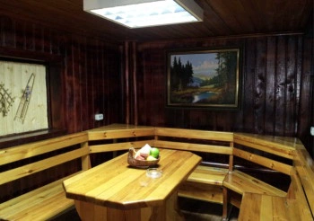 Соленая Баня на дровах