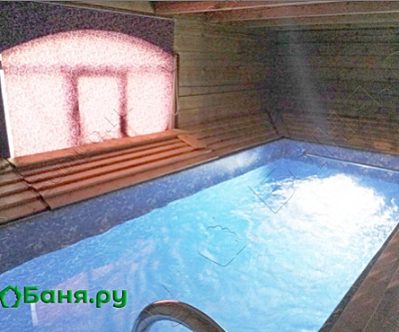 Русская баня на дровах