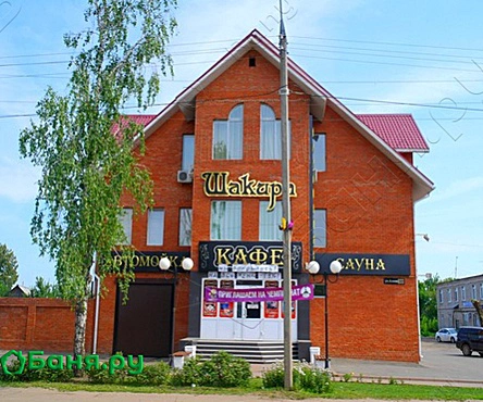 Сауна в гостинице Шакира