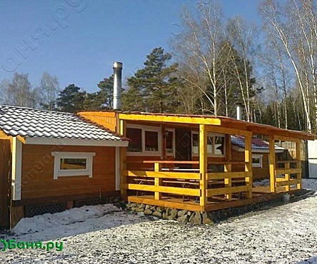 Баня на дровах