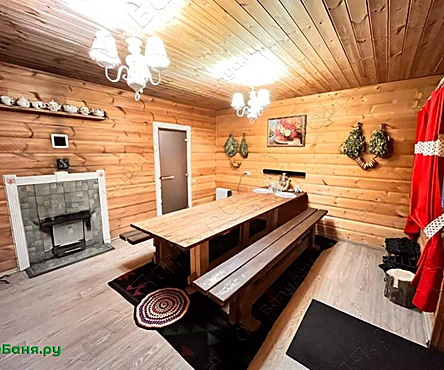 Баня на дровах