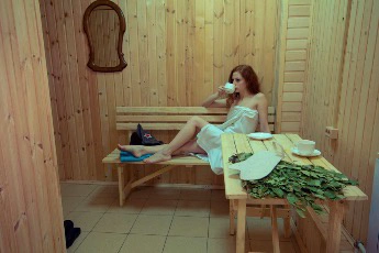 Сауна парк-отеля Хвалынский