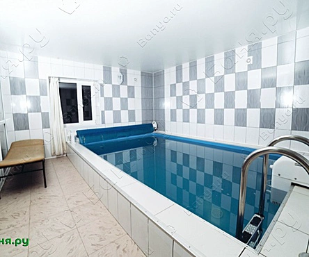 Дровяная баня с купелью