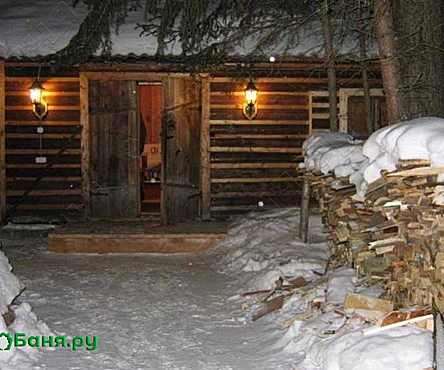 Баня на дровах