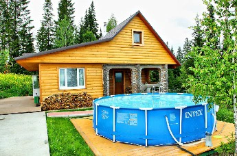 Баня базы отдыха Зайкина избушка