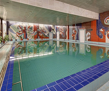 Сауна с бассейном