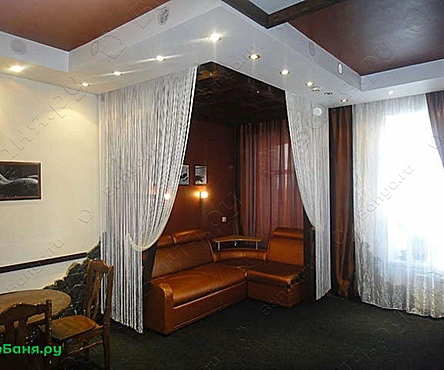 Сауна с камином