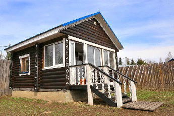 Баня у озера Тихий берег