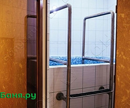 Сауна с бассейном