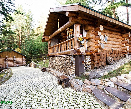 Баня Волка с чаном