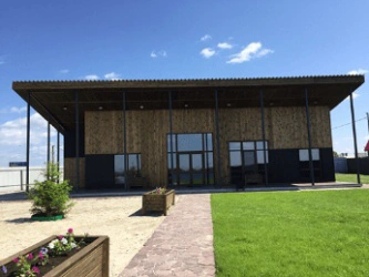 Сауна территории отдыха Saray