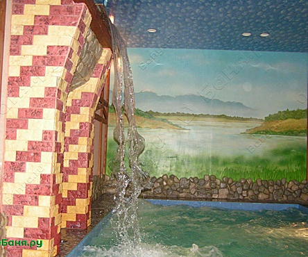 Сауна Солнечный водопад