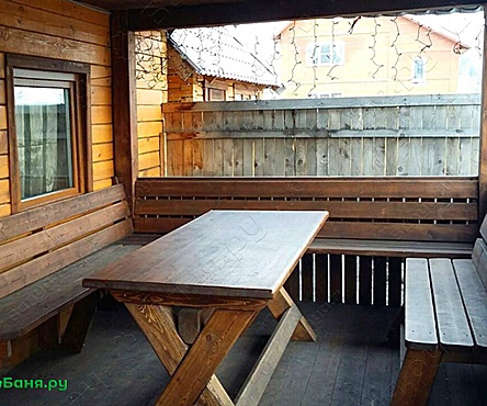 Баня на дровах