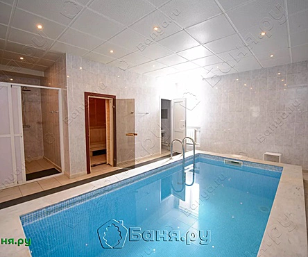 Сауна с бассейном