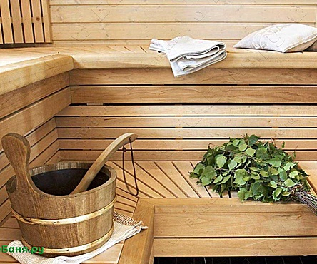 Русская баня на дровах Малая пристань