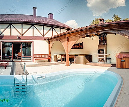 Баня-сауна в домике №11