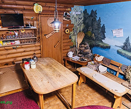 Русская баня на газу