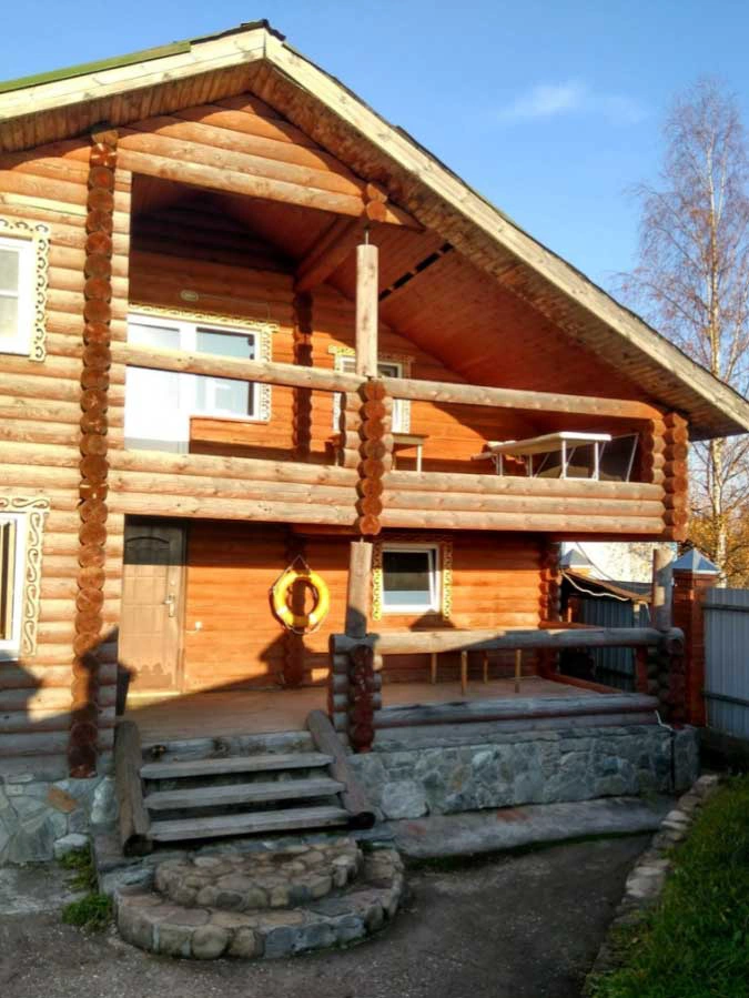 Коттедж с баней Три озера