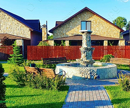 Баня на дровах+бассейн+дом