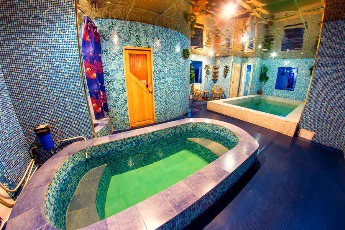 Сауна комплекса Рай