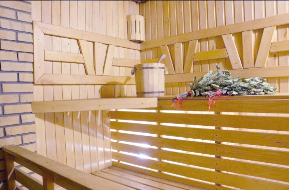 Сауна гостиницы на Ильменской