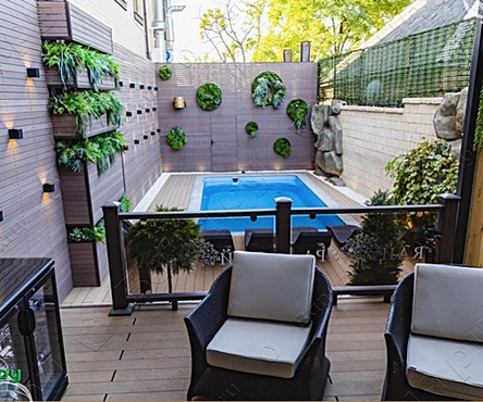 Большая летняя терраса + баня Glamour