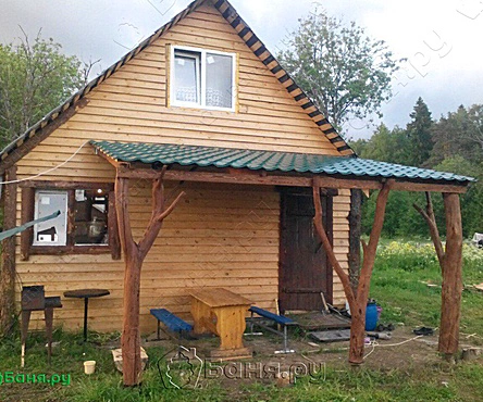 Баня на дровах