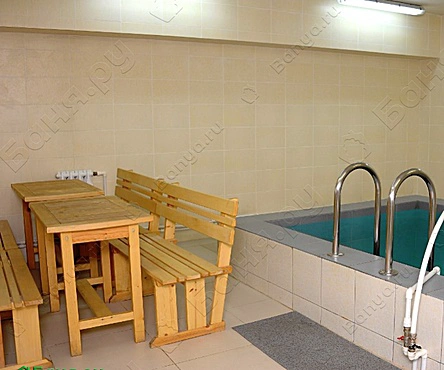 Сауна с бассейном