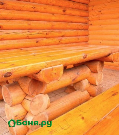 Русская баня (сруб)
