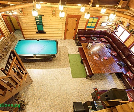 Сруб Баня по-черному 