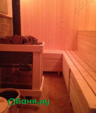 Русская баня на дровах