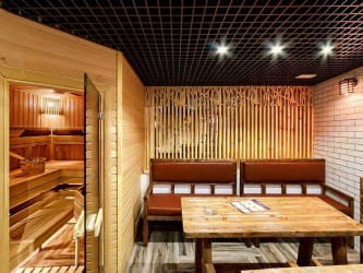 Сауна в мужском клубе 212°f