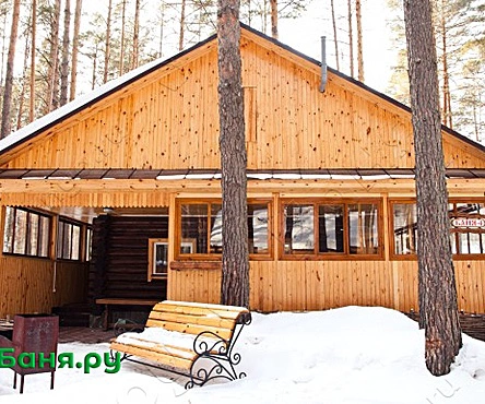 Банька Рыбацкая на дровах 