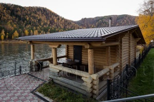 Баня базы отдыха Манский бриз