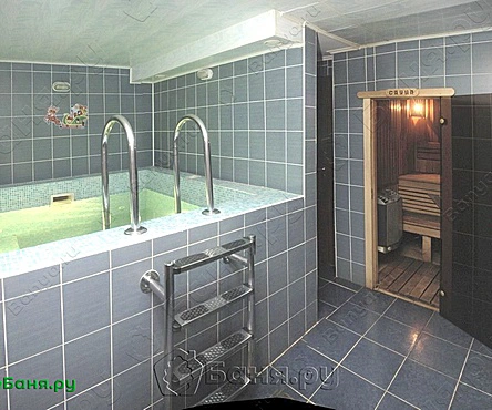 Сауна с бассейном