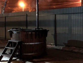 Баня на дровах Жар и Пар