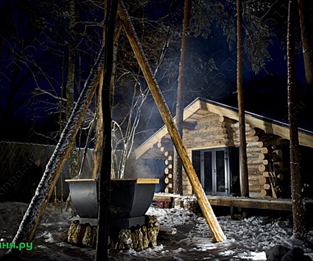 Баня по-черному