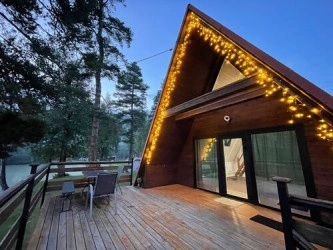 Баня-коттедж-база отдыха Таулу