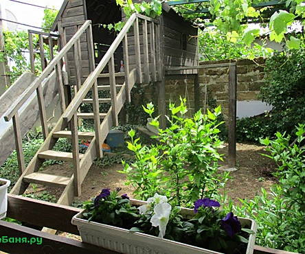 Баня на дровах