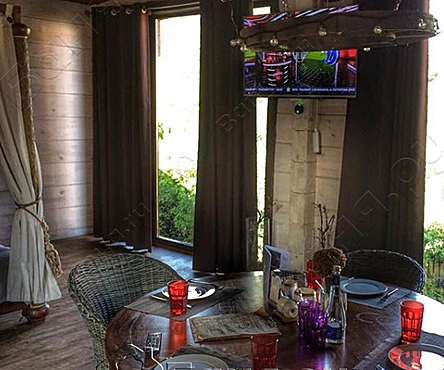 Баня на крыше