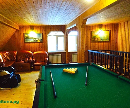 Большая баня на дровах 