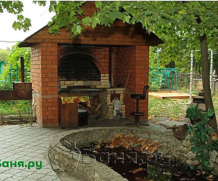 Баня на дровах