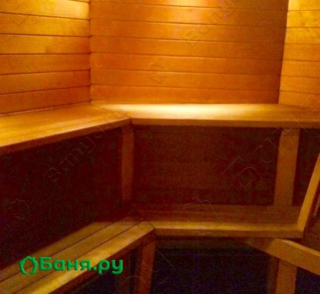 Сауна с бассейном