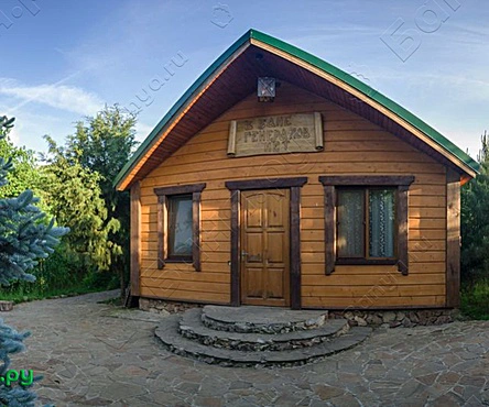 Русская банька на дровах