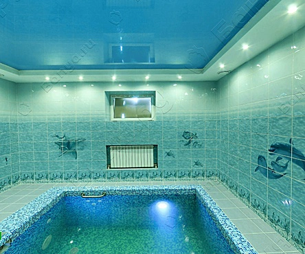 Финская парная с бассейном