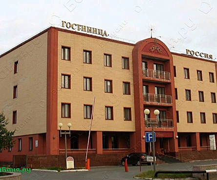 Сауна в гостинице Россия